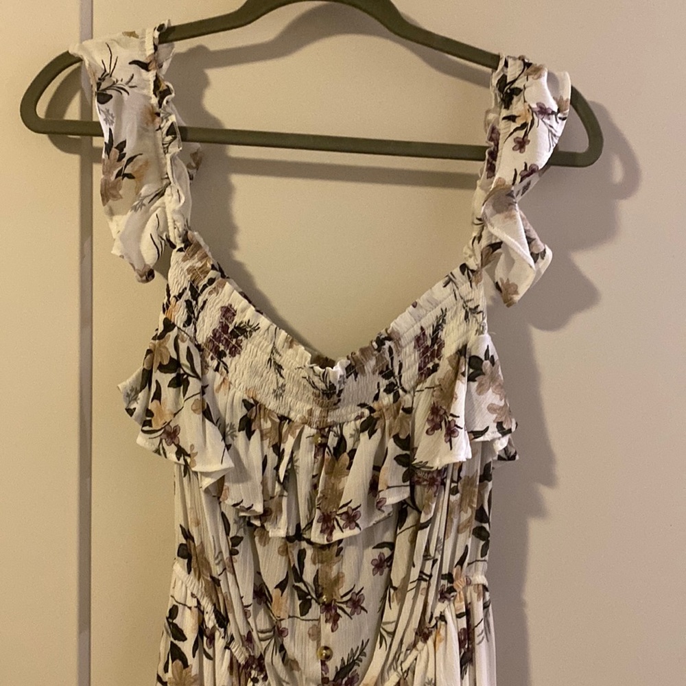 American Eagle Outfitters, sun dress, high low sundress, size M